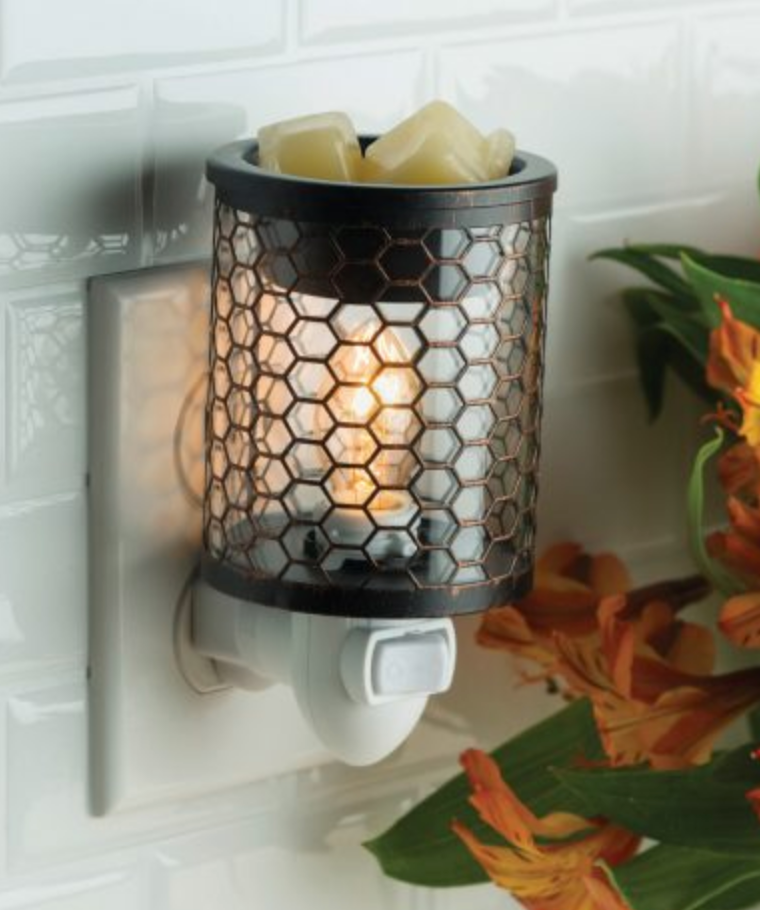 Chicken Wire Vintage Bulb Pluggable Fragrance Warmer