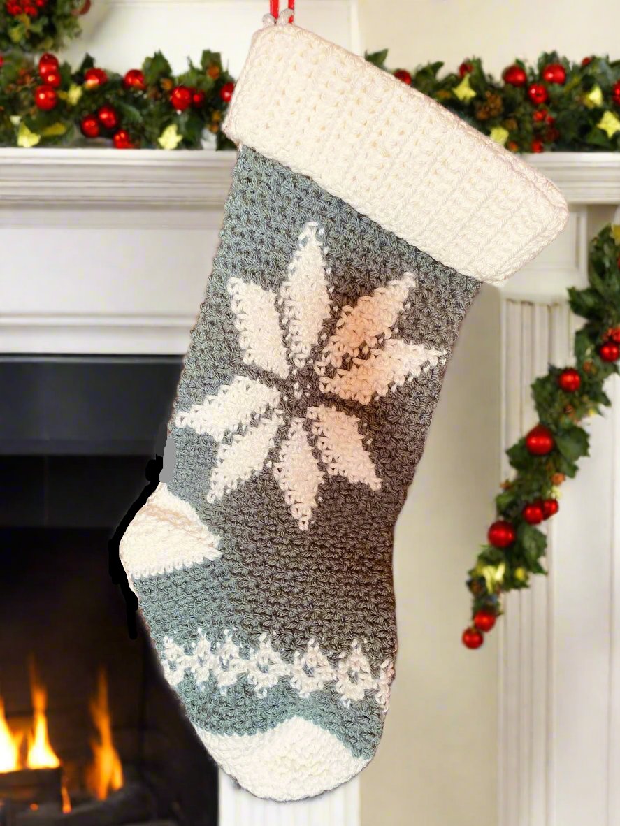 Christmas stock - Gray Nordic star