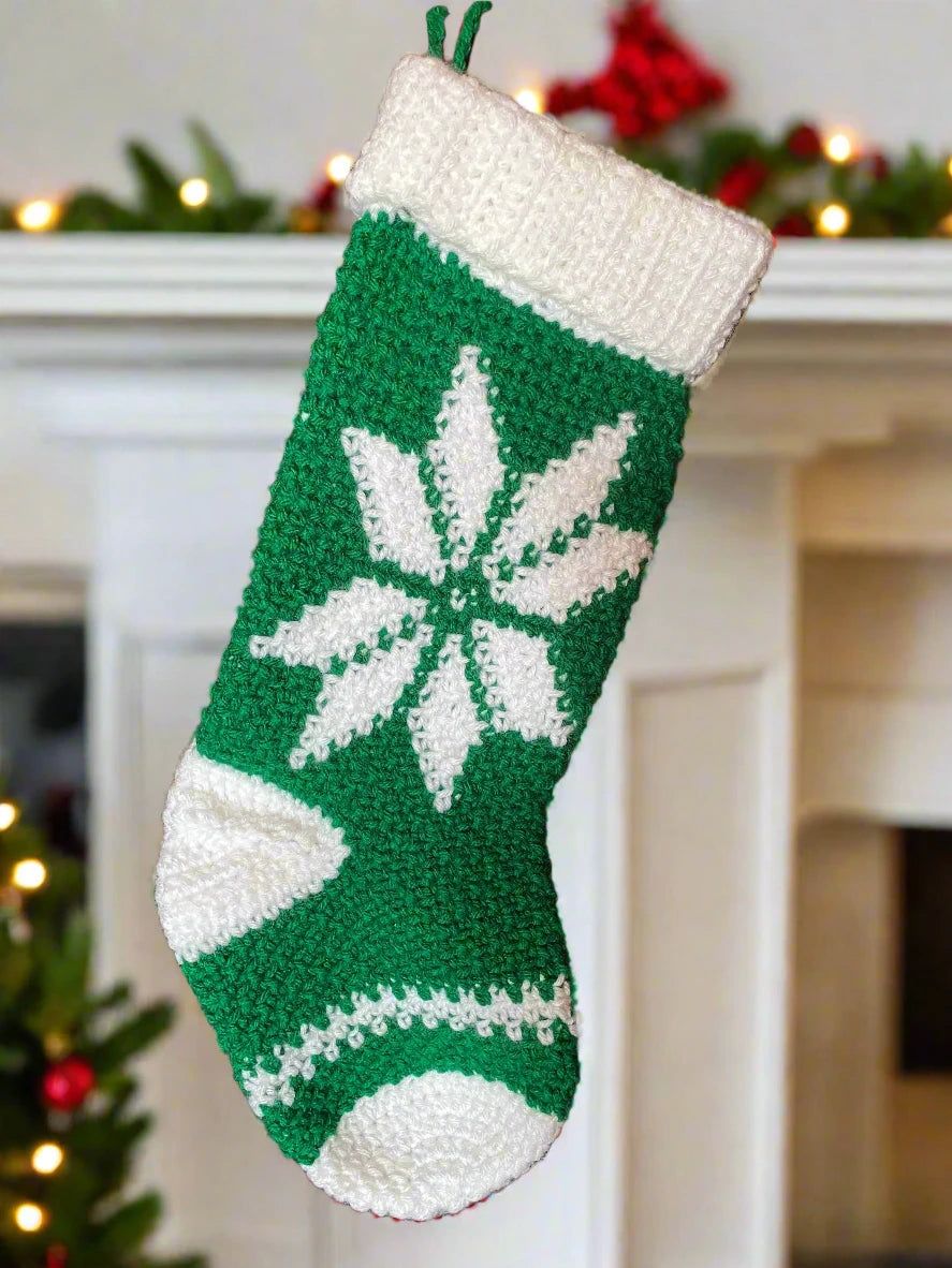 Christmas stock - Green Nordic star