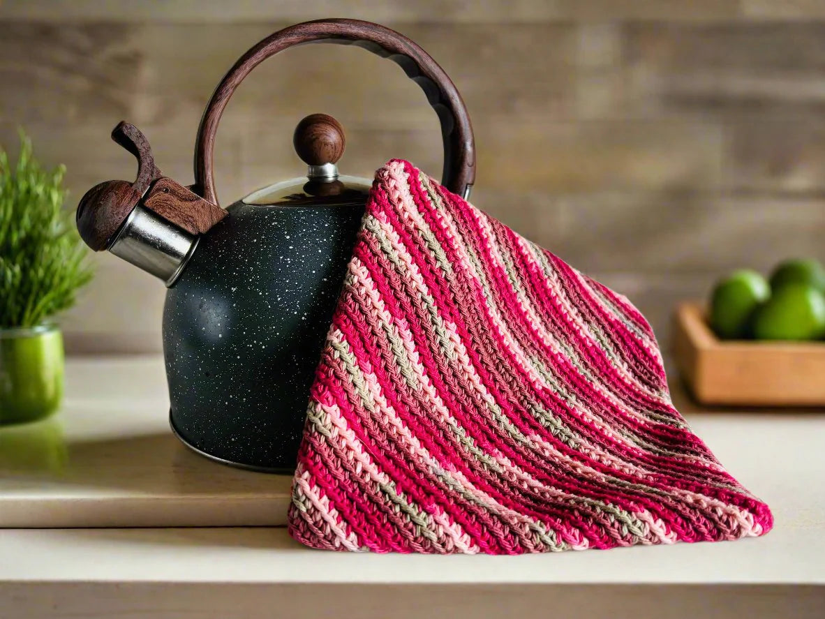 Handmade Pot Holder -Demask Ombre