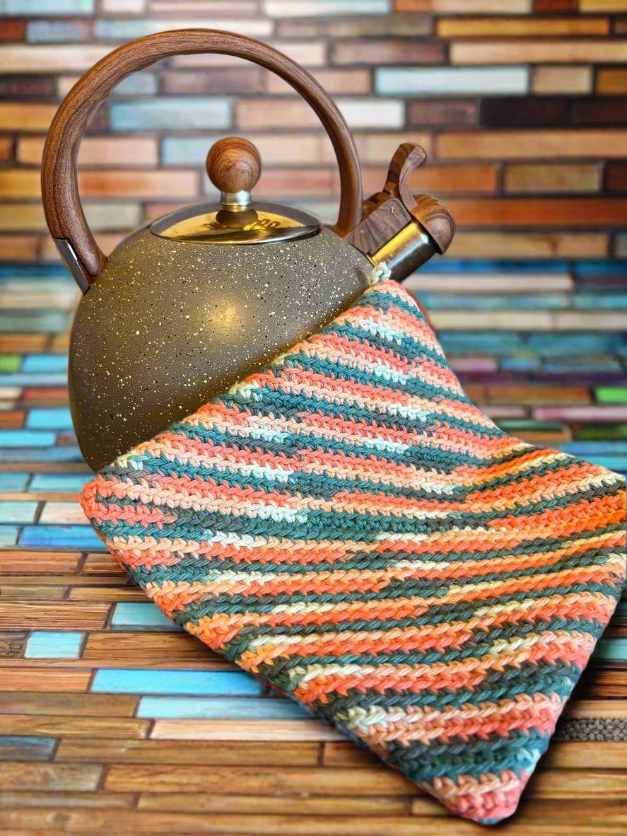 Handmade Pot Holders - Variegated