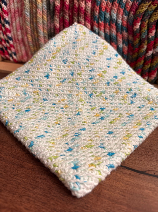 Handmade Pot Holder - Summer speckle