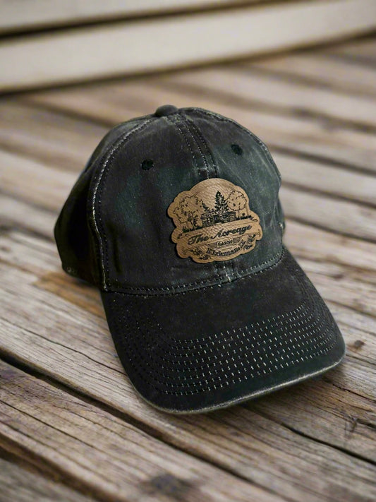 Distressed Hat Black