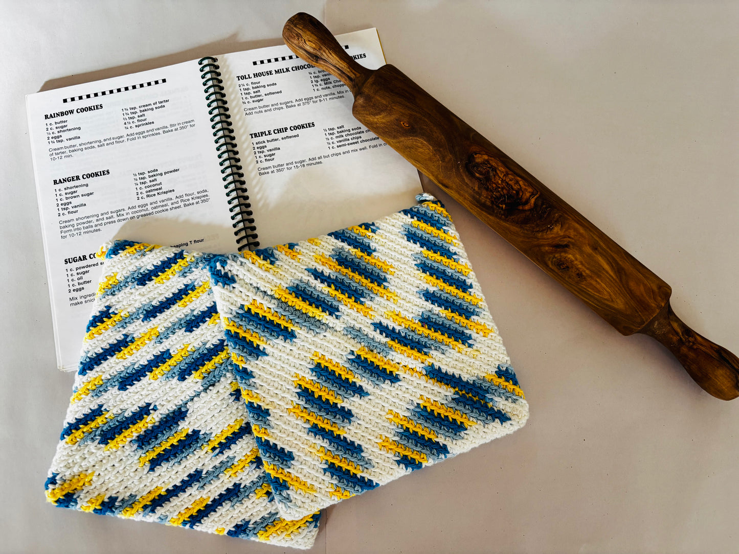 Handmade Pot Holder - sun-kissed
