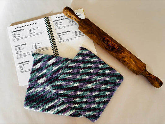 Handmade Pot Holder - Jewels