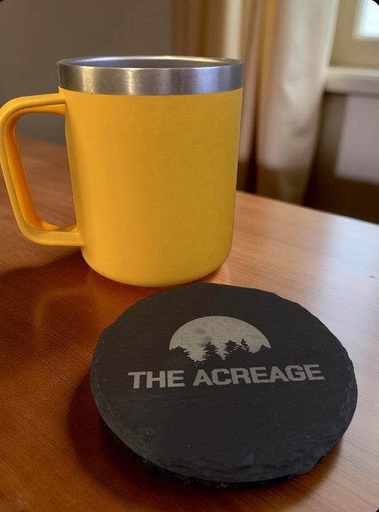 Slate coaster - The Acreage