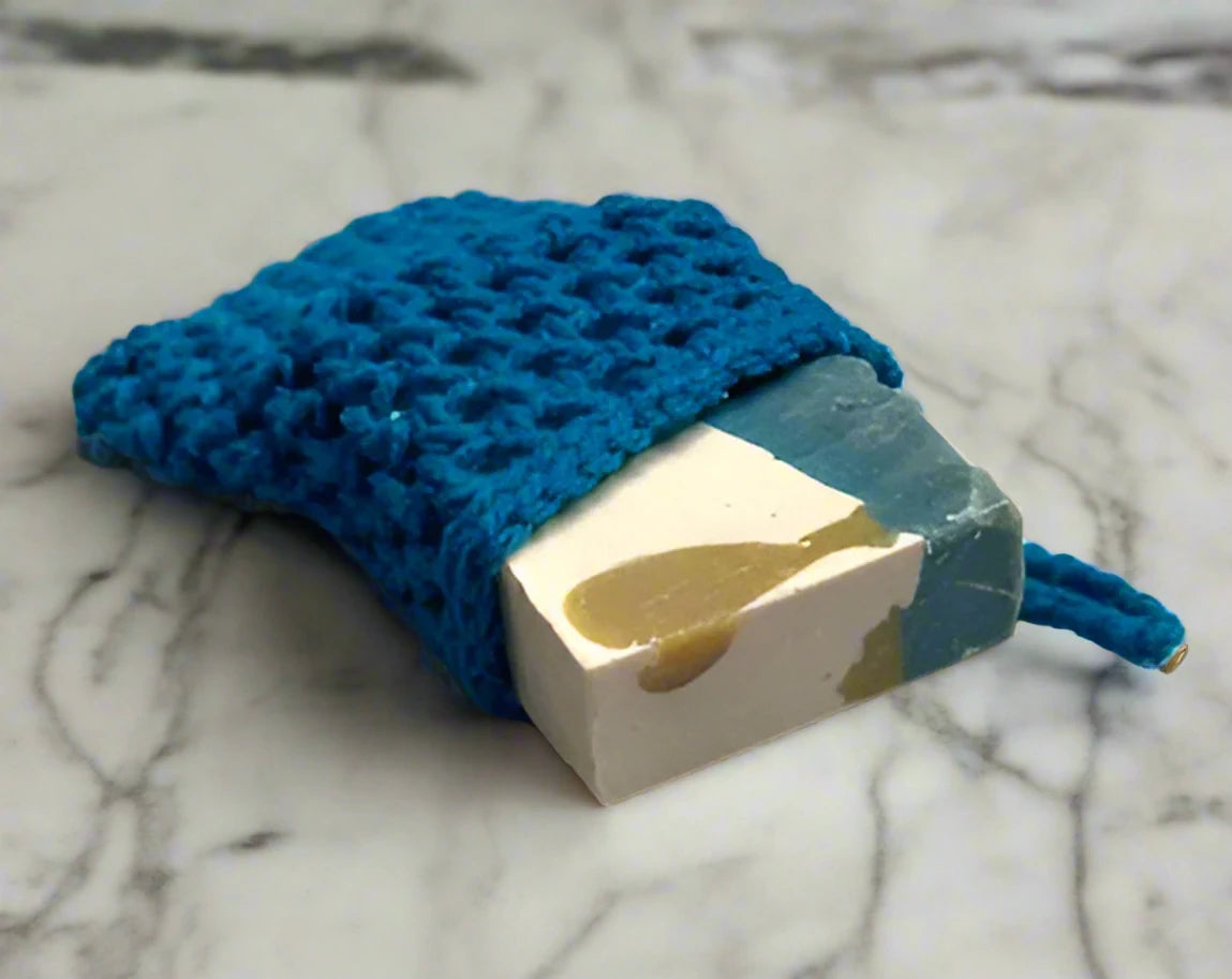 Handcraft Bar Soap Bag Set - Teal/Aqua