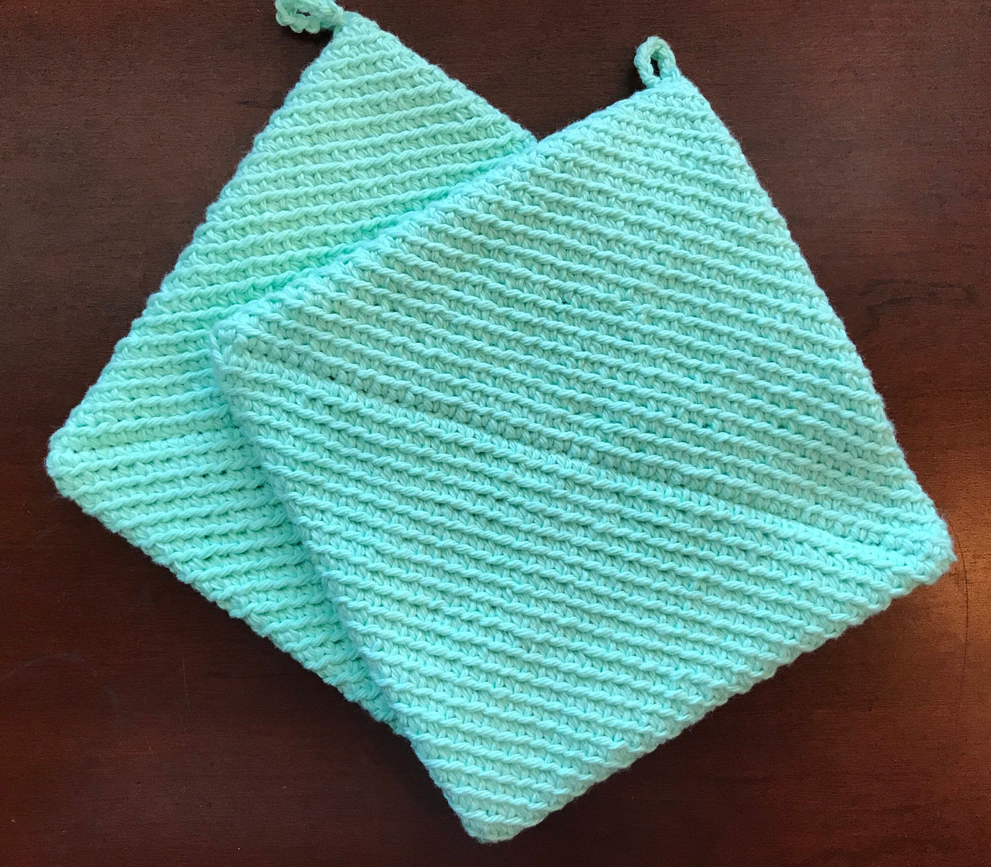 Handmade Pot Holders - Solids