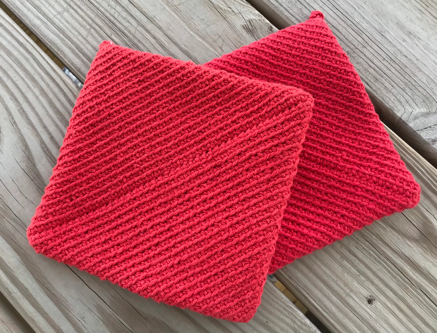 Handmade Pot Holders - Solids