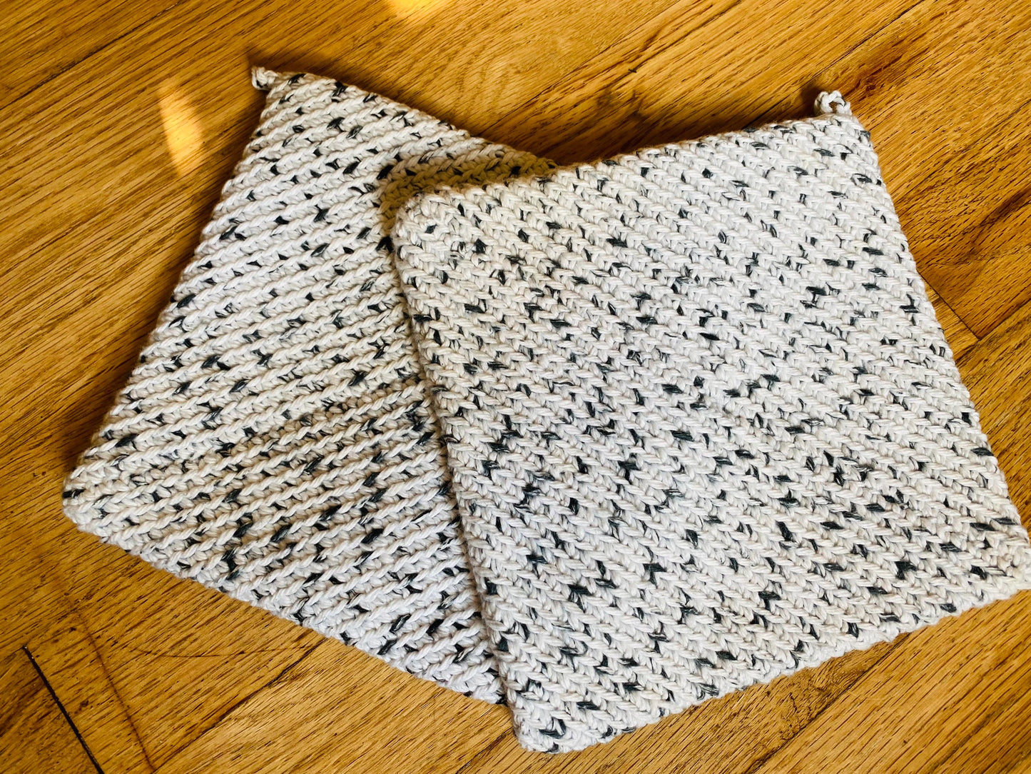 Handmade Pot Holders - Speckled