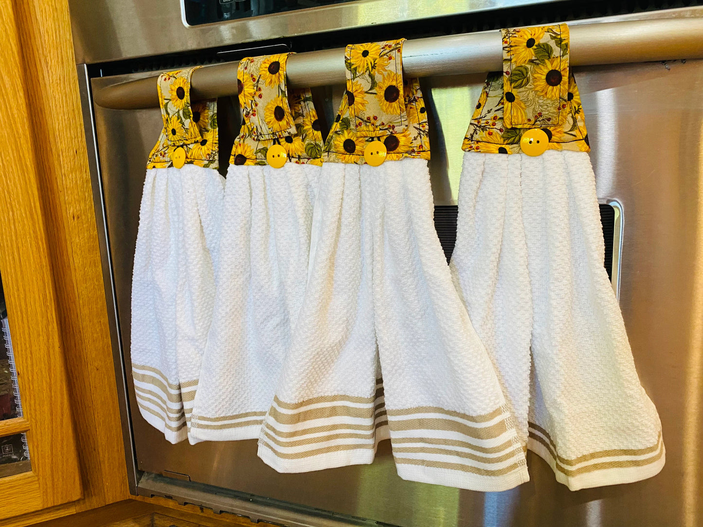 Hanging Kitchen Towel - Sunflower