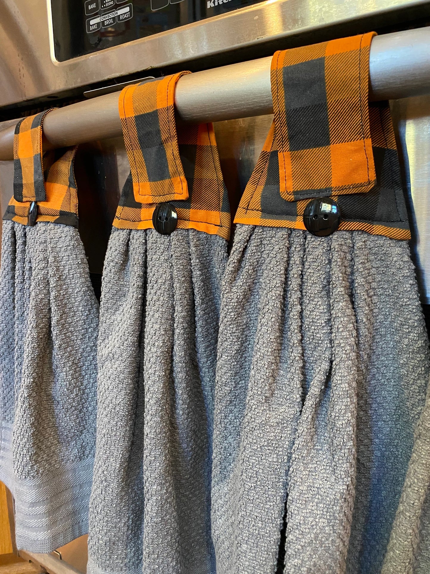 Hanging Kitchen Towel - Fall Plaid