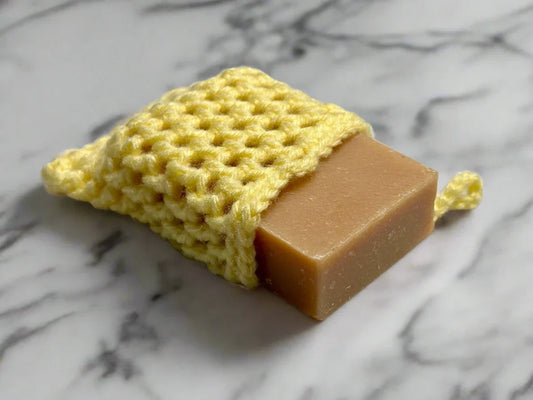 Handcrafted Bar Soap Bag Set - Butter