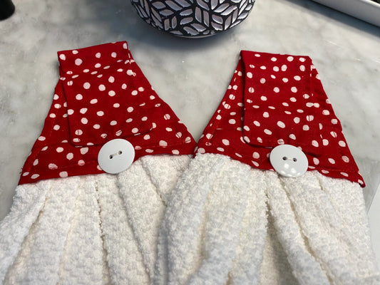 Hanging Kitchen Towels - Polka Dot