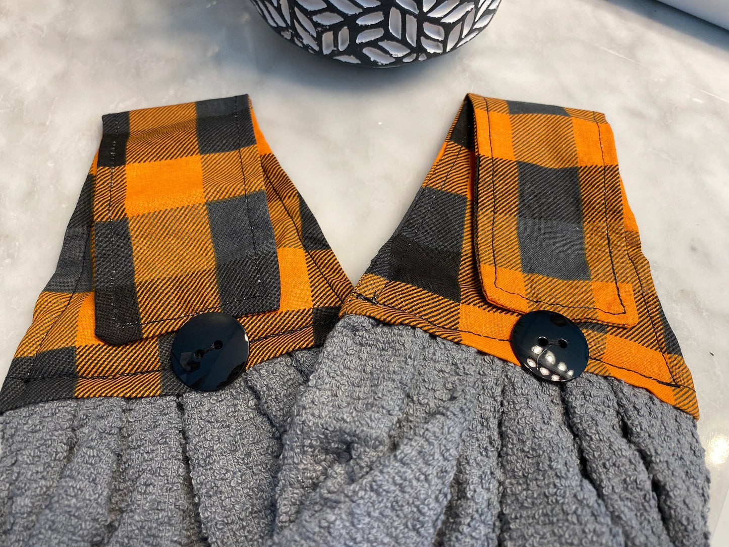 Hanging Kitchen Towel - Fall Plaid