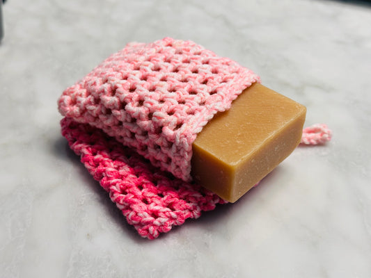 Luxury Soap Bar Bag set - Strawberry cream