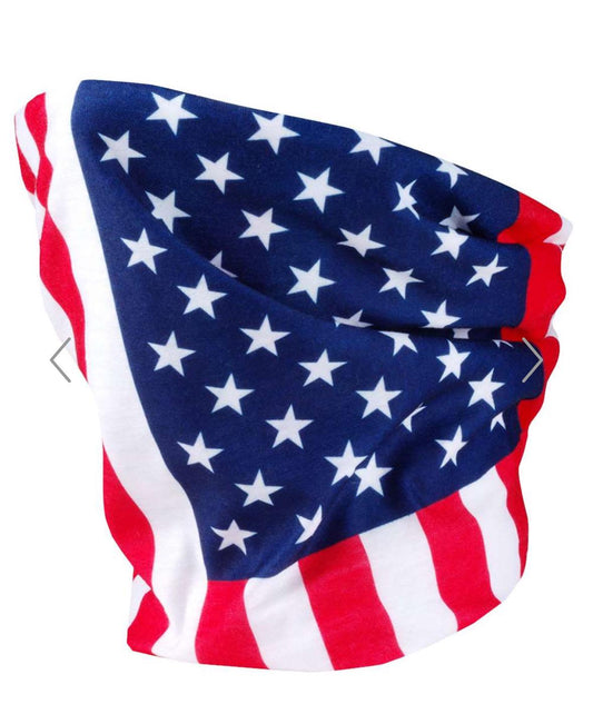 Neck Gaiter - American flag